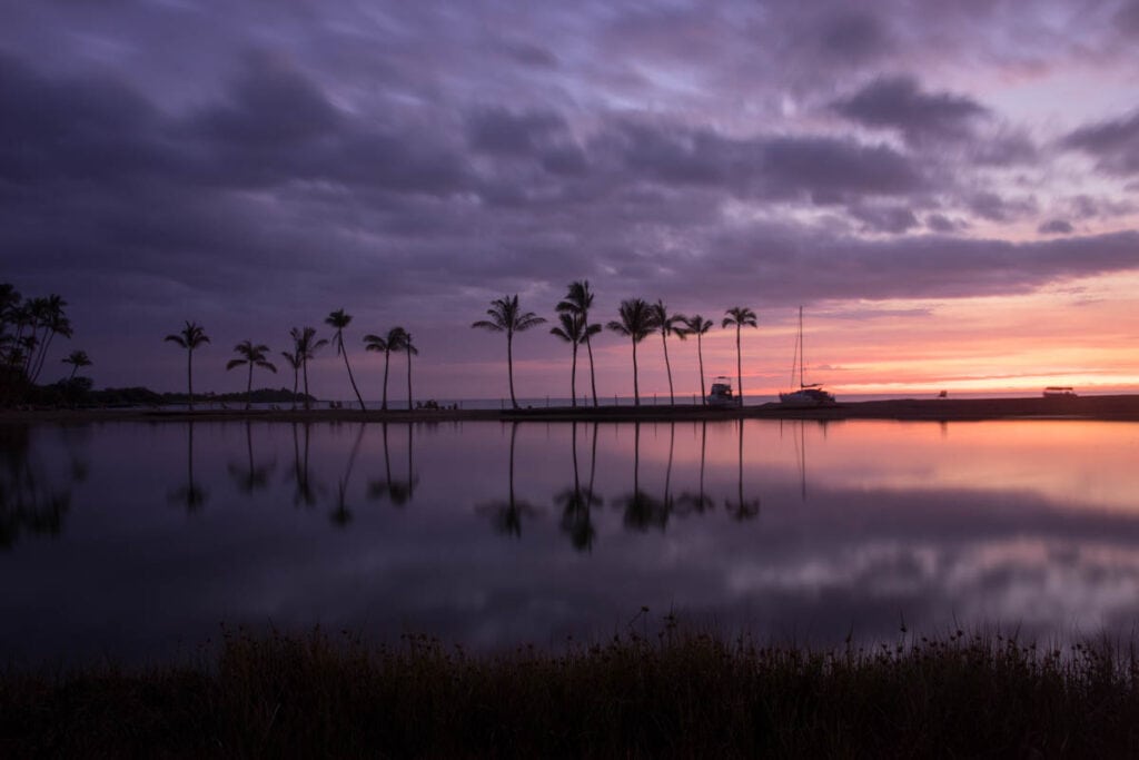 Sunset at Waikoloa on the Big Island of Hawaii