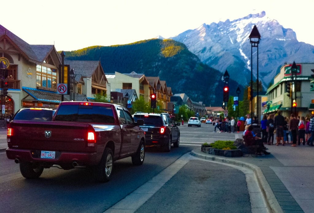 Banff Township in Canada