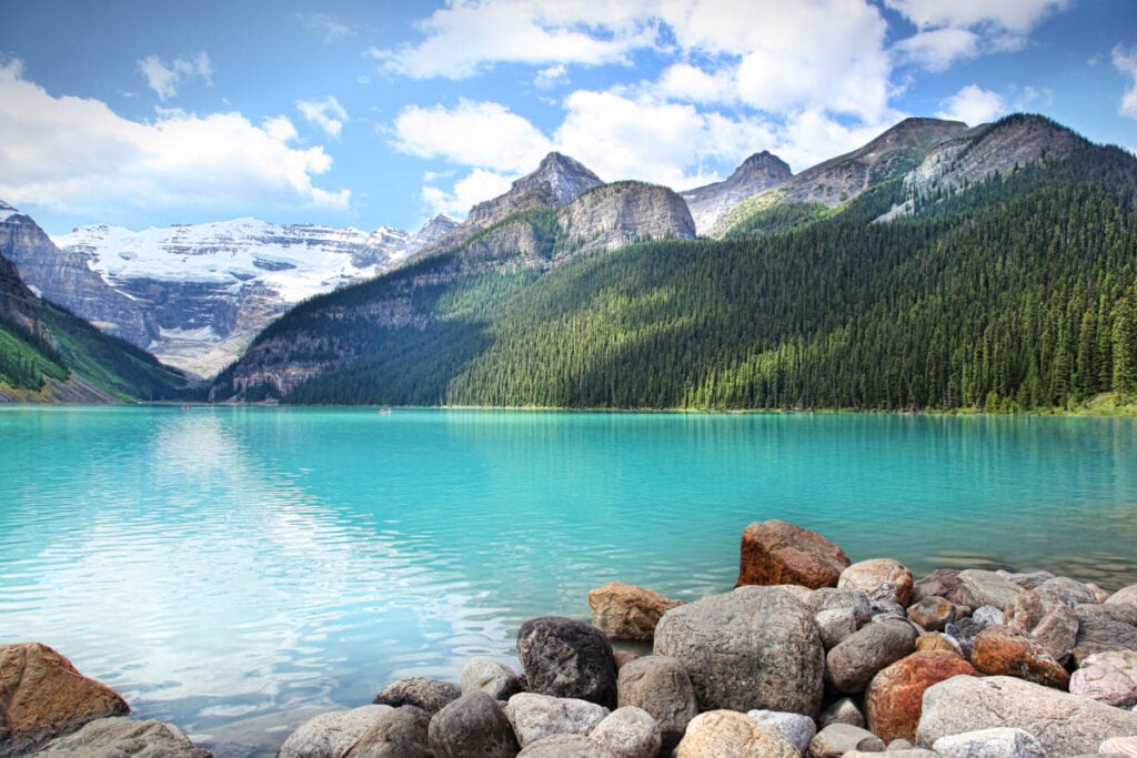 Lake Louise in Banff National Park in Canada