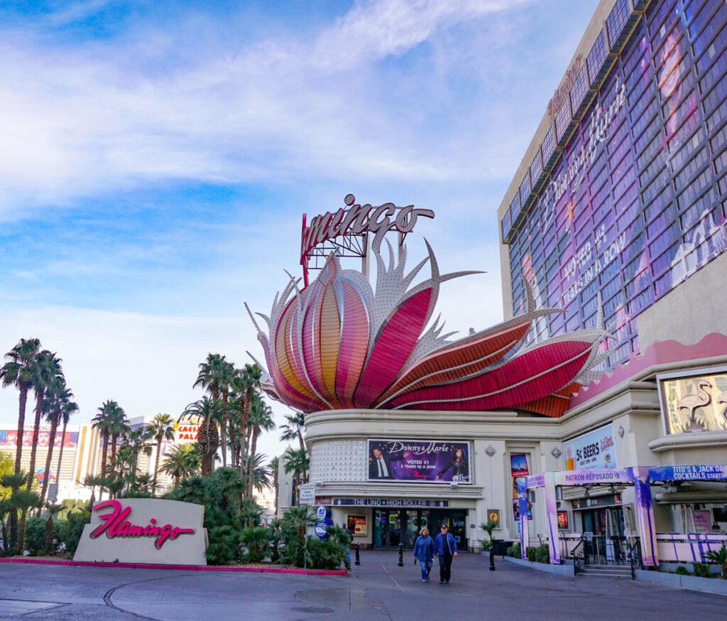 The Flamingo Las Vegas is a central place to stay in Vegas.