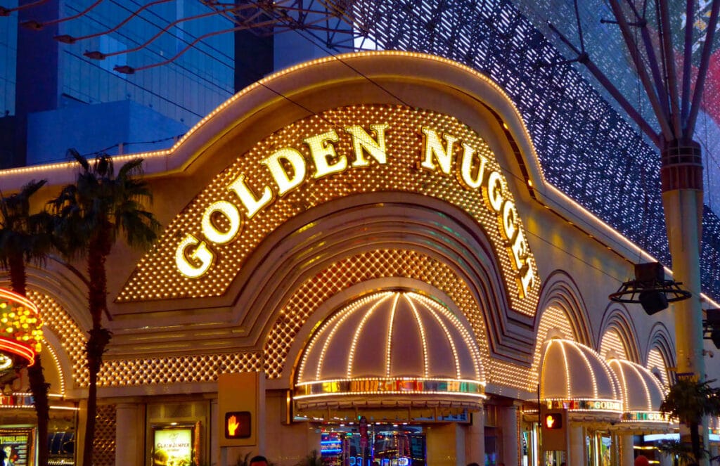 The Golden Nugget Casino in Downtown Las Vegas, Nevada
