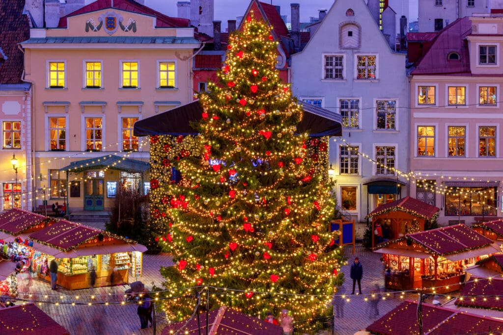 Tallinn Christmas Market in Estonia