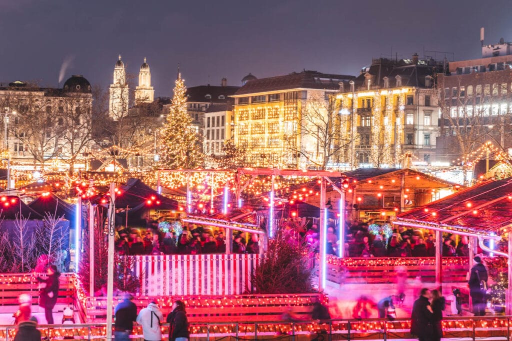 Zurich Christmas Market in Switzerland