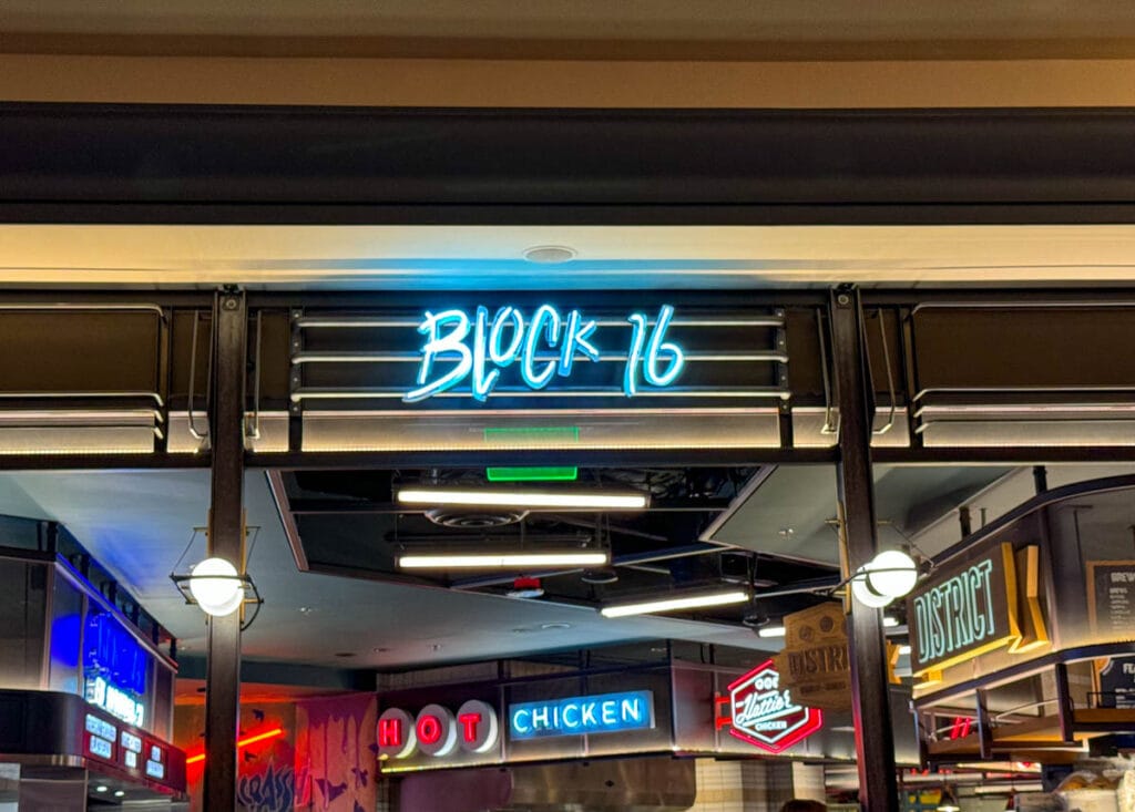 Block 16 Food Hall at the Cosmopolitan Las Vegas