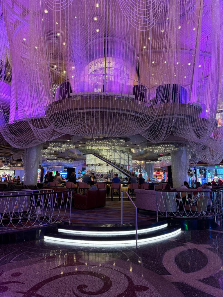 Bottom level of the Chandelier Bar at the Cosmopolitan in Las Vegas