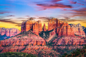 Sedona in Arizona. Sedona makes for one of the best weekend trips from Las Vegas you can take!