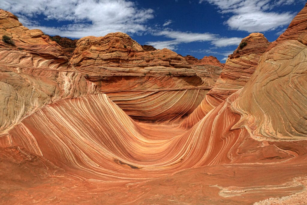 The Wave in Vermillion Cliffs National Monument in Arizona