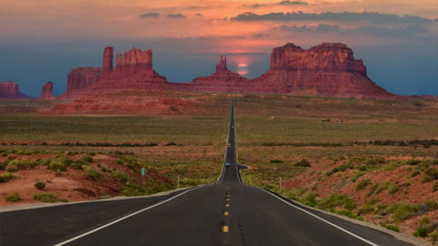 Monument Valley in the US Southwest