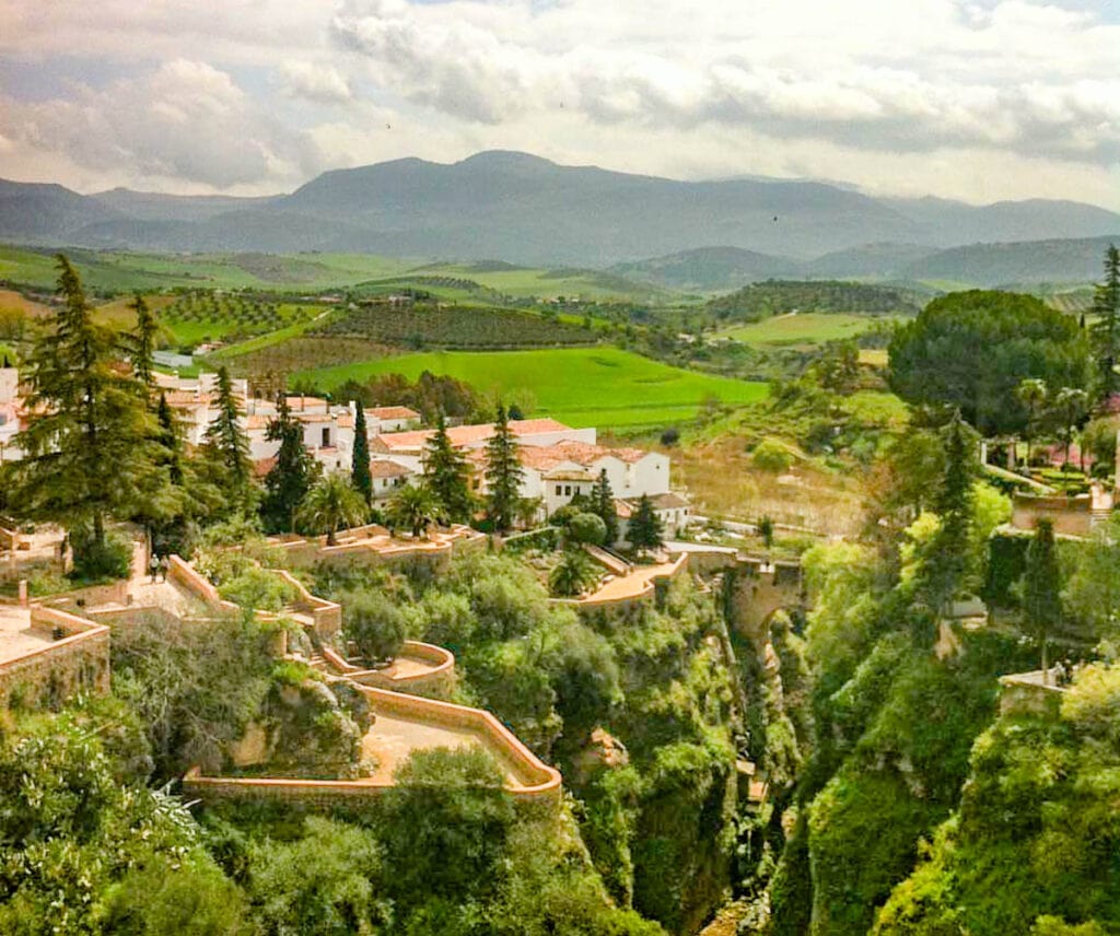 Taking in the panoramic views is one of the best things to do in Ronda, Spain
